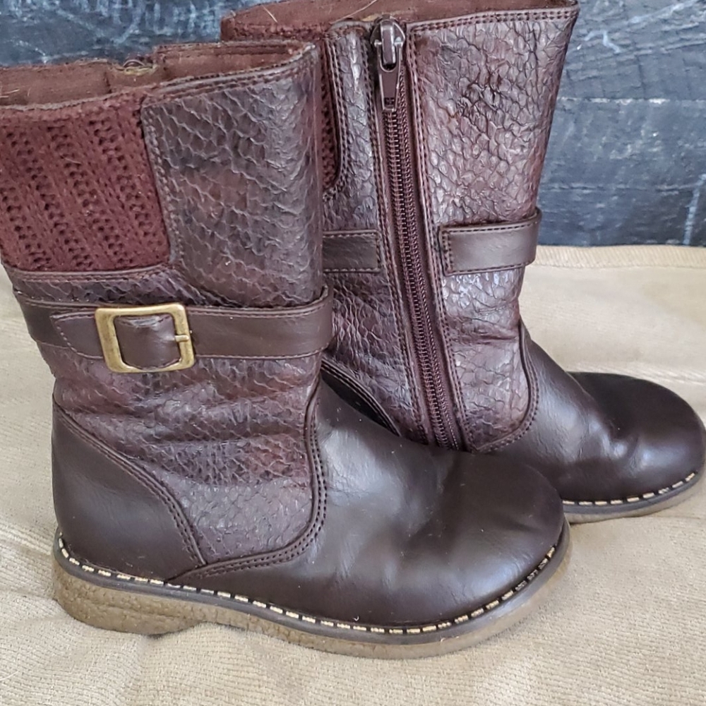 Girl riding boots